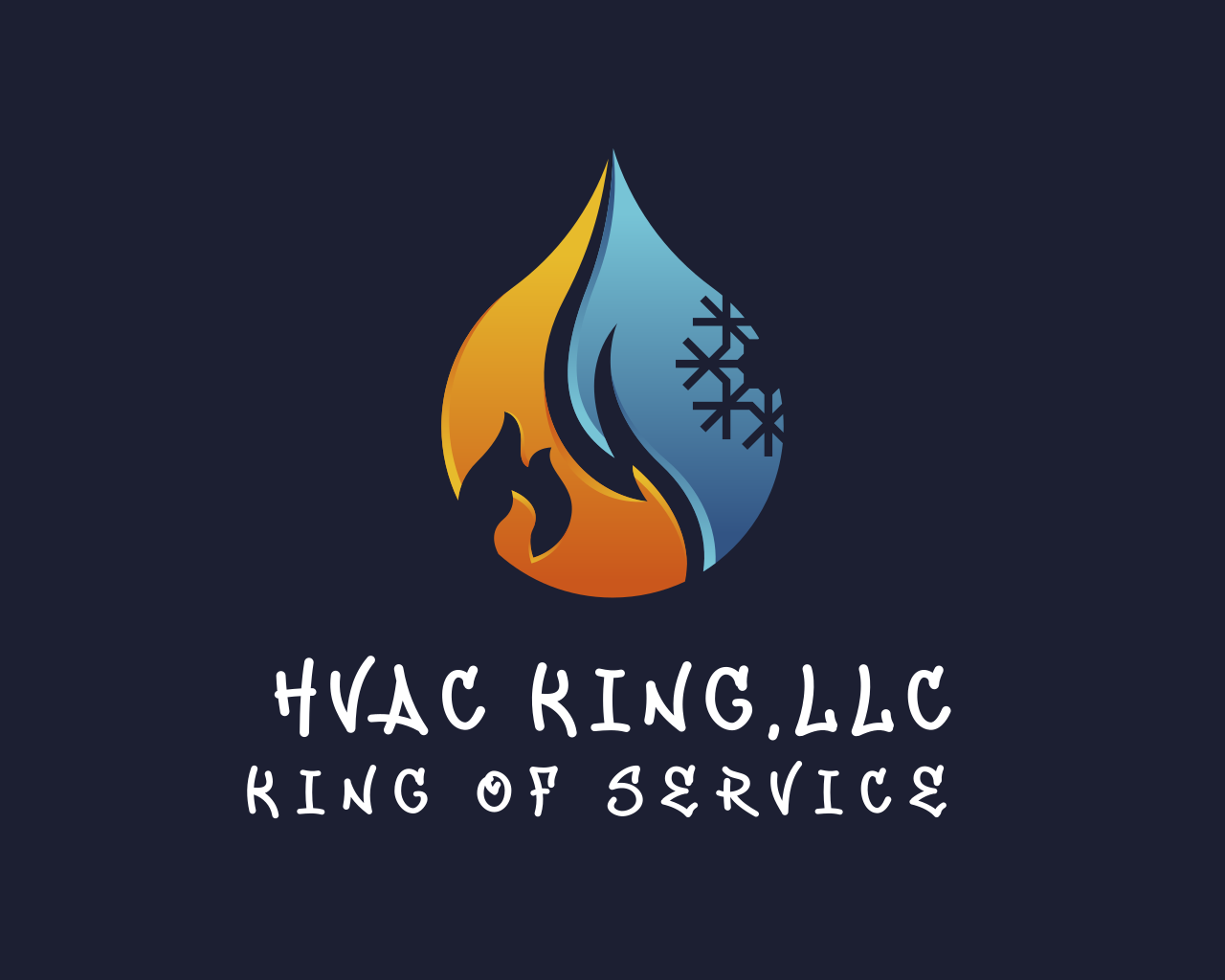 HVAC KING.LLC's web page