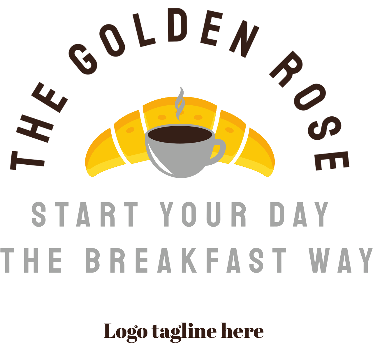 The golden rose's logo