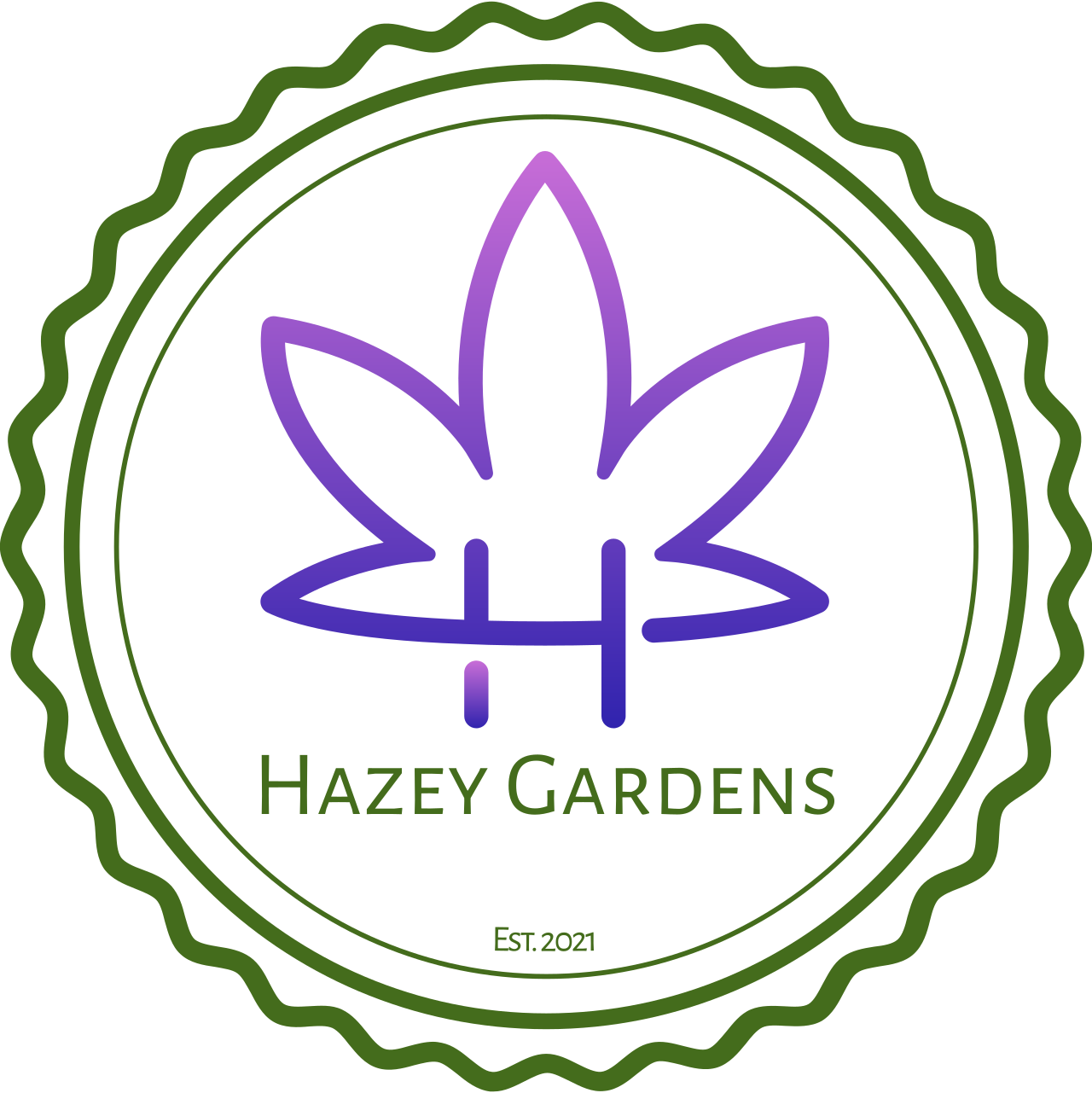 Hazey Gardens Dispensary and Lounge's logo