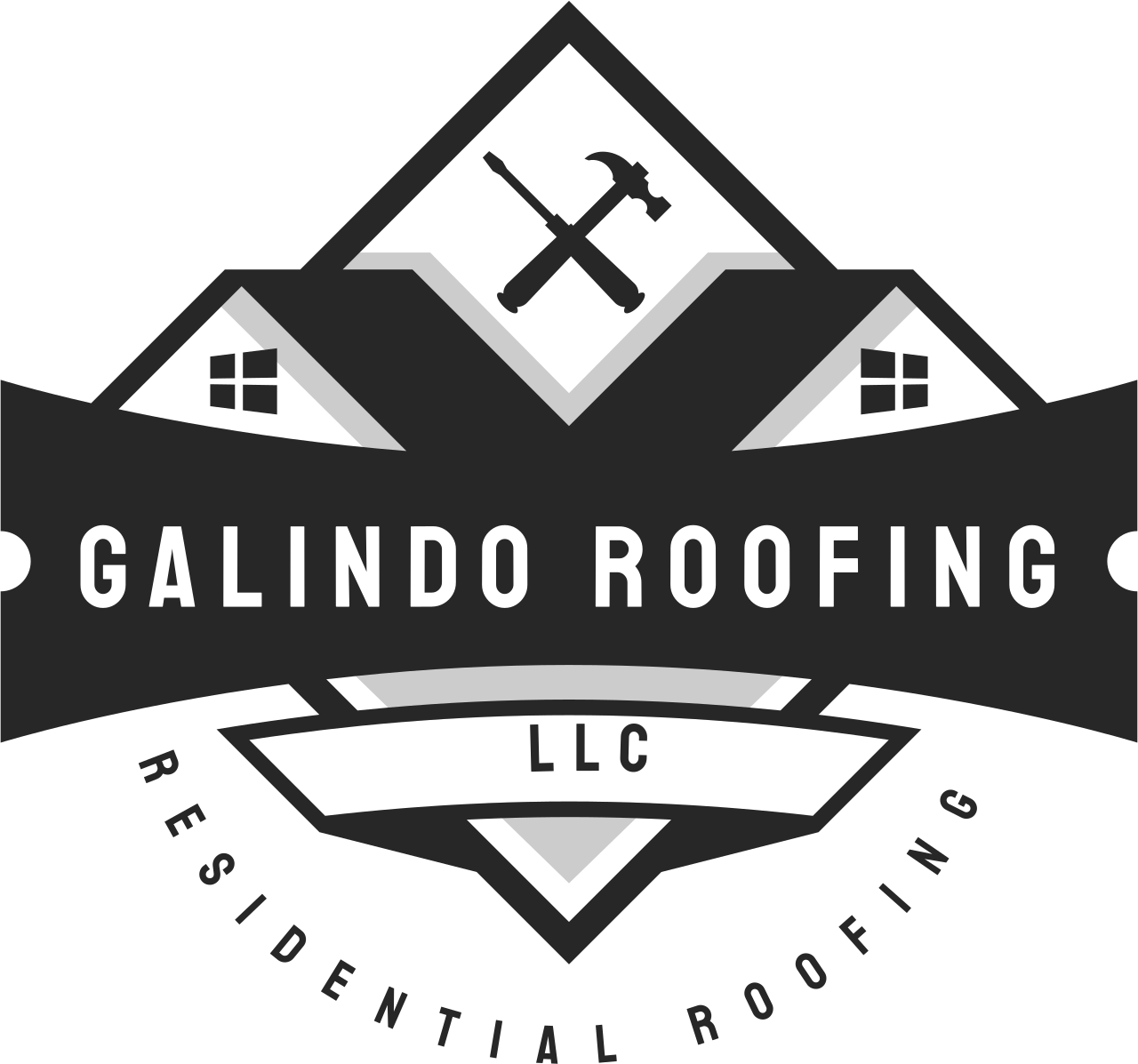 Galindo Roofing's logo