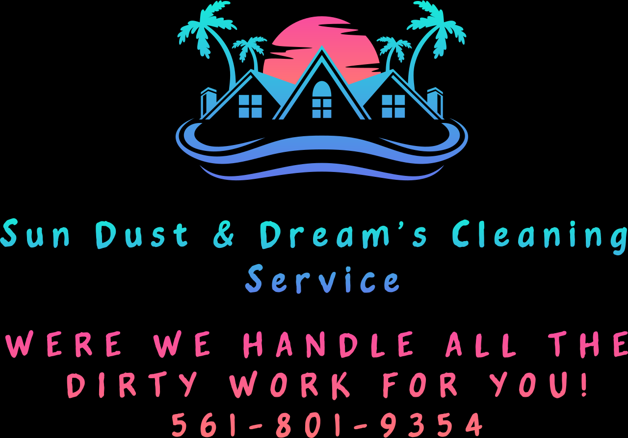 Sun Dust & Dream’s Cleaning 
Service's web page