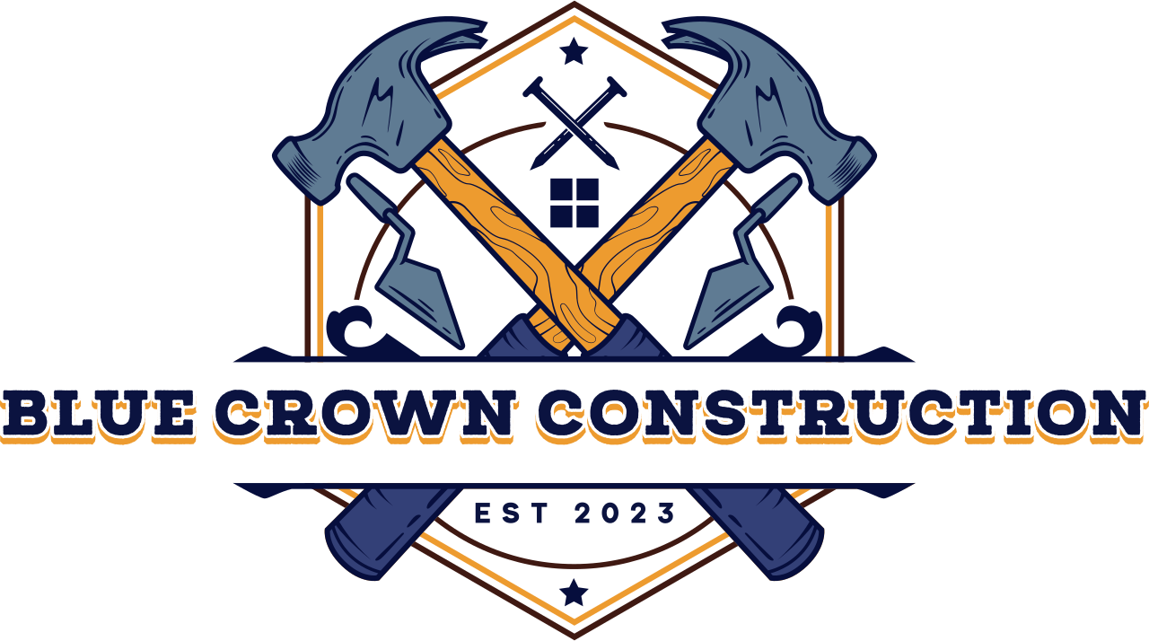 Blue Crown Construction's logo