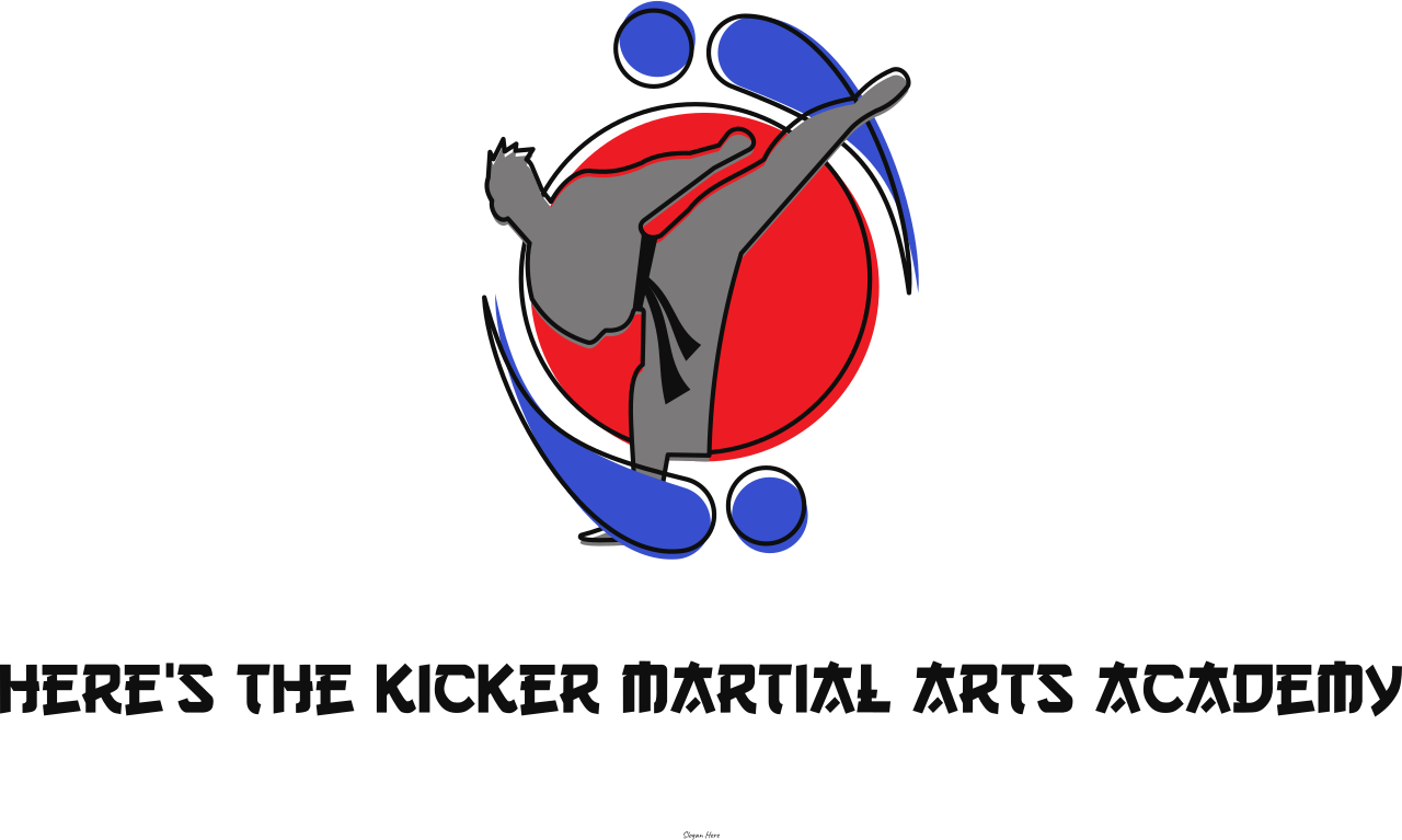 Here’s The Kicker Martial Arts Academy's logo