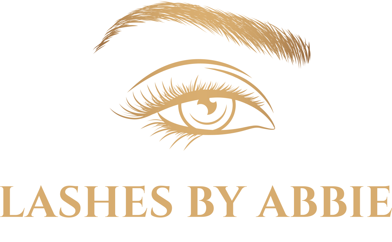lashes by Abbie 's logo