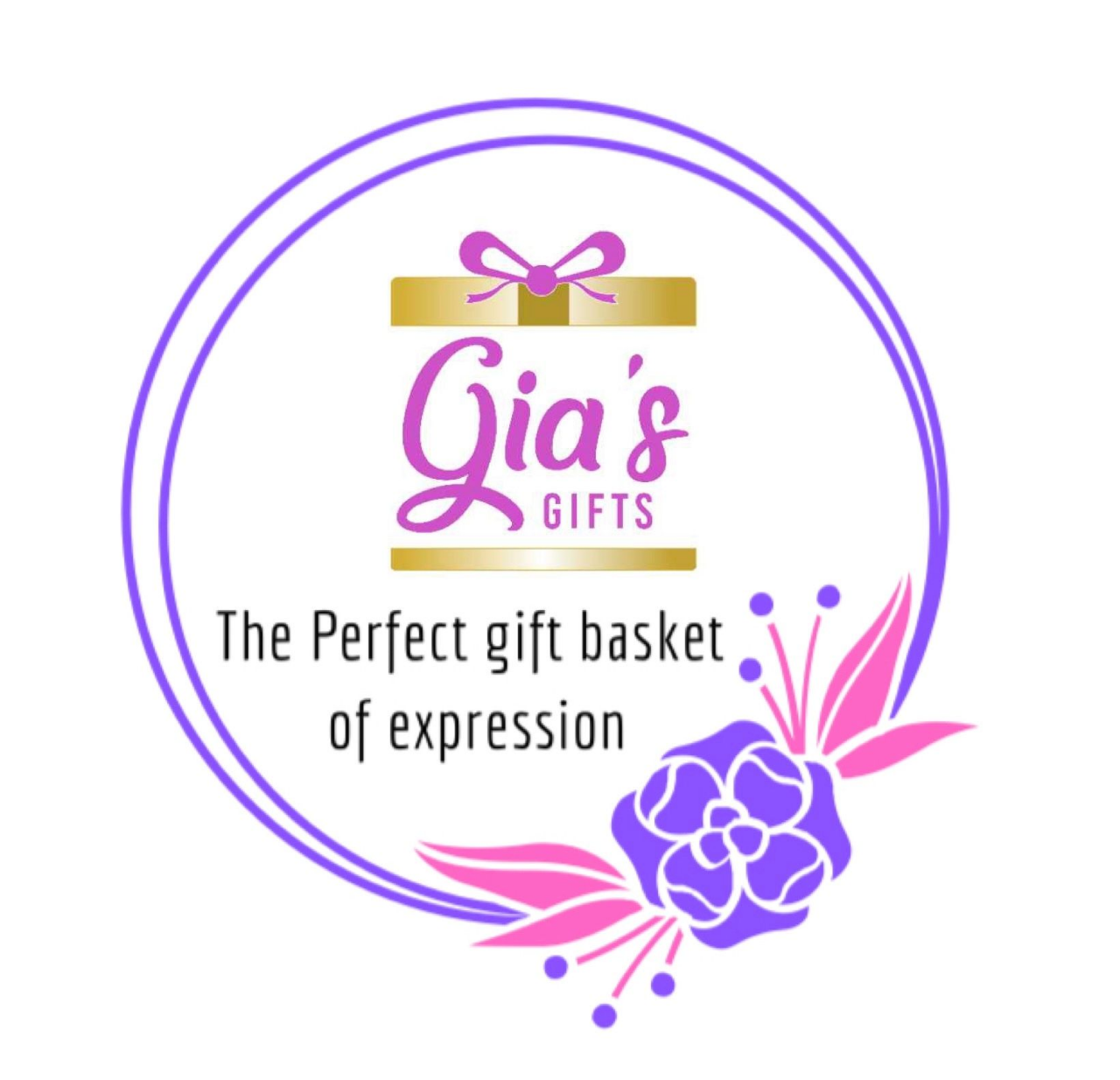 Gia’sGifts : Customized 3 Step Gift Baskets's logo