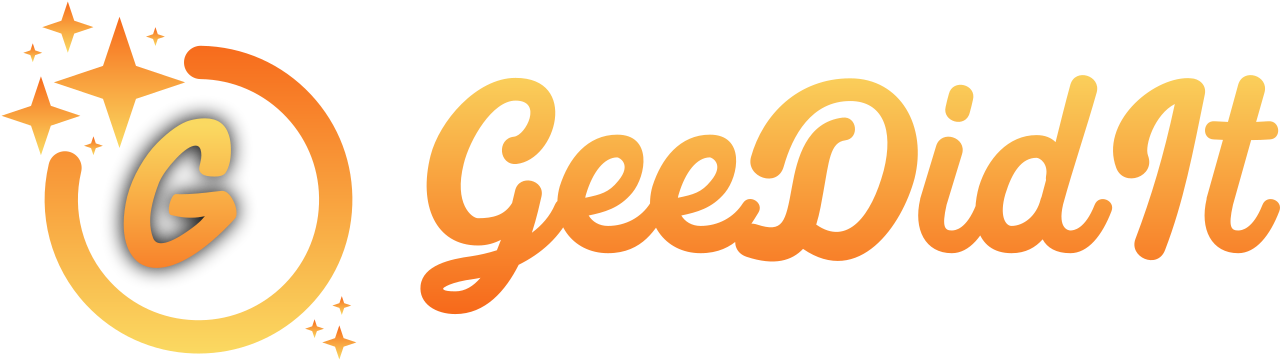 GeeDidIt's logo