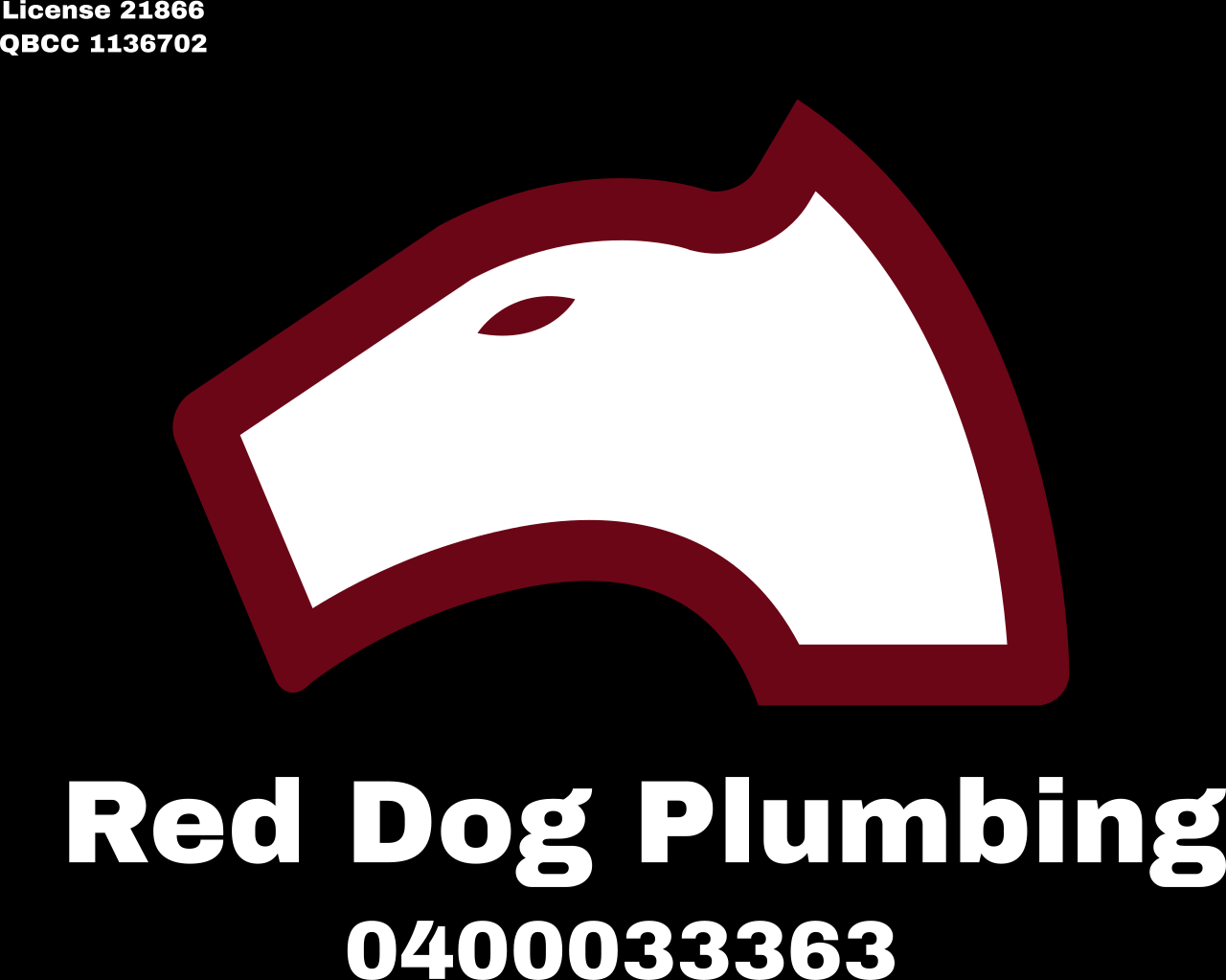 Red Dog Plumbing's logo