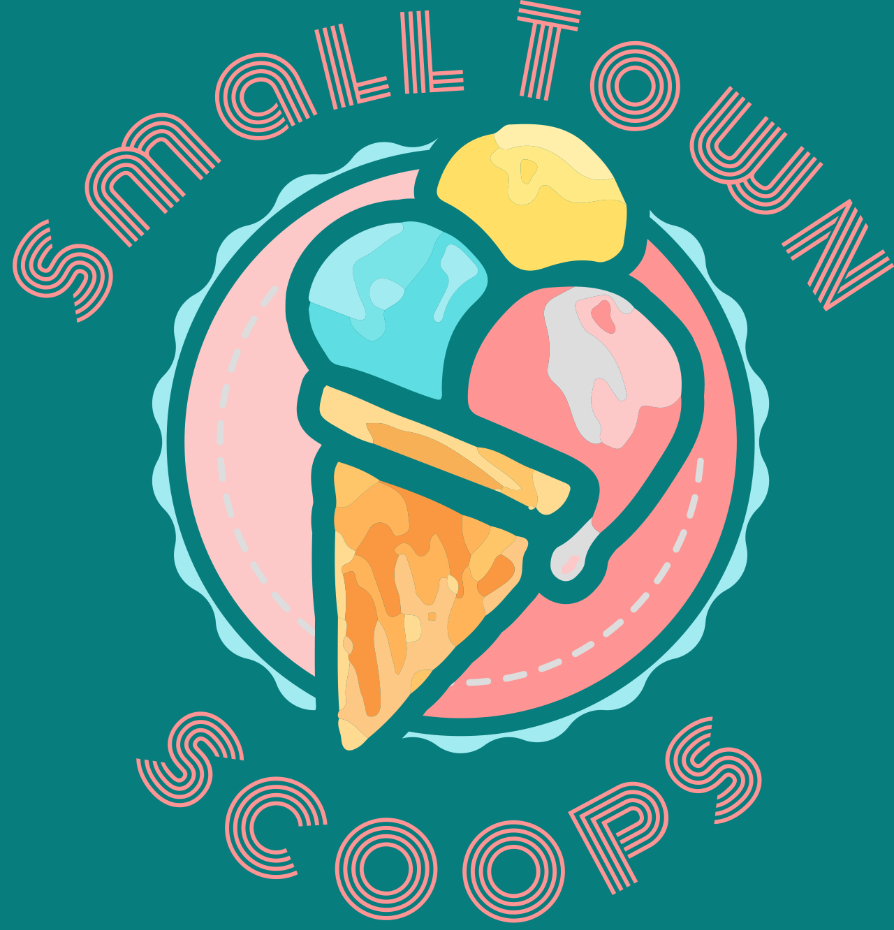 Small Town Scoops's logo