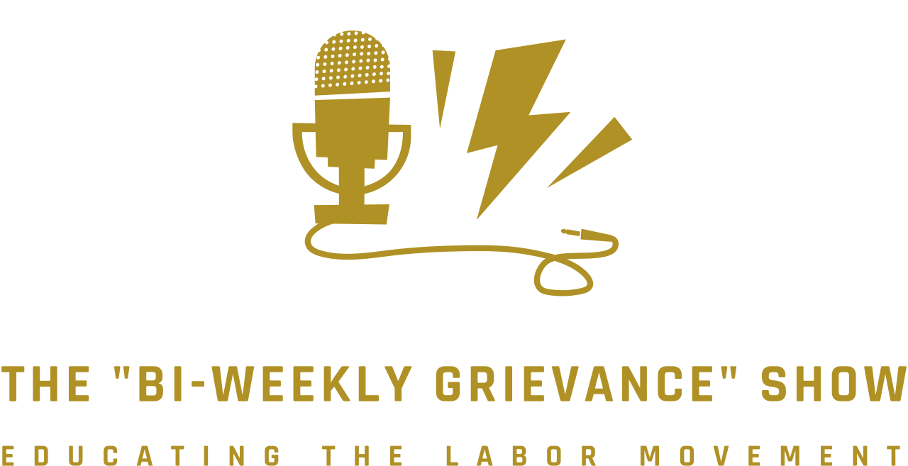 The "Bi-Weekly Grievance" Show 's logo