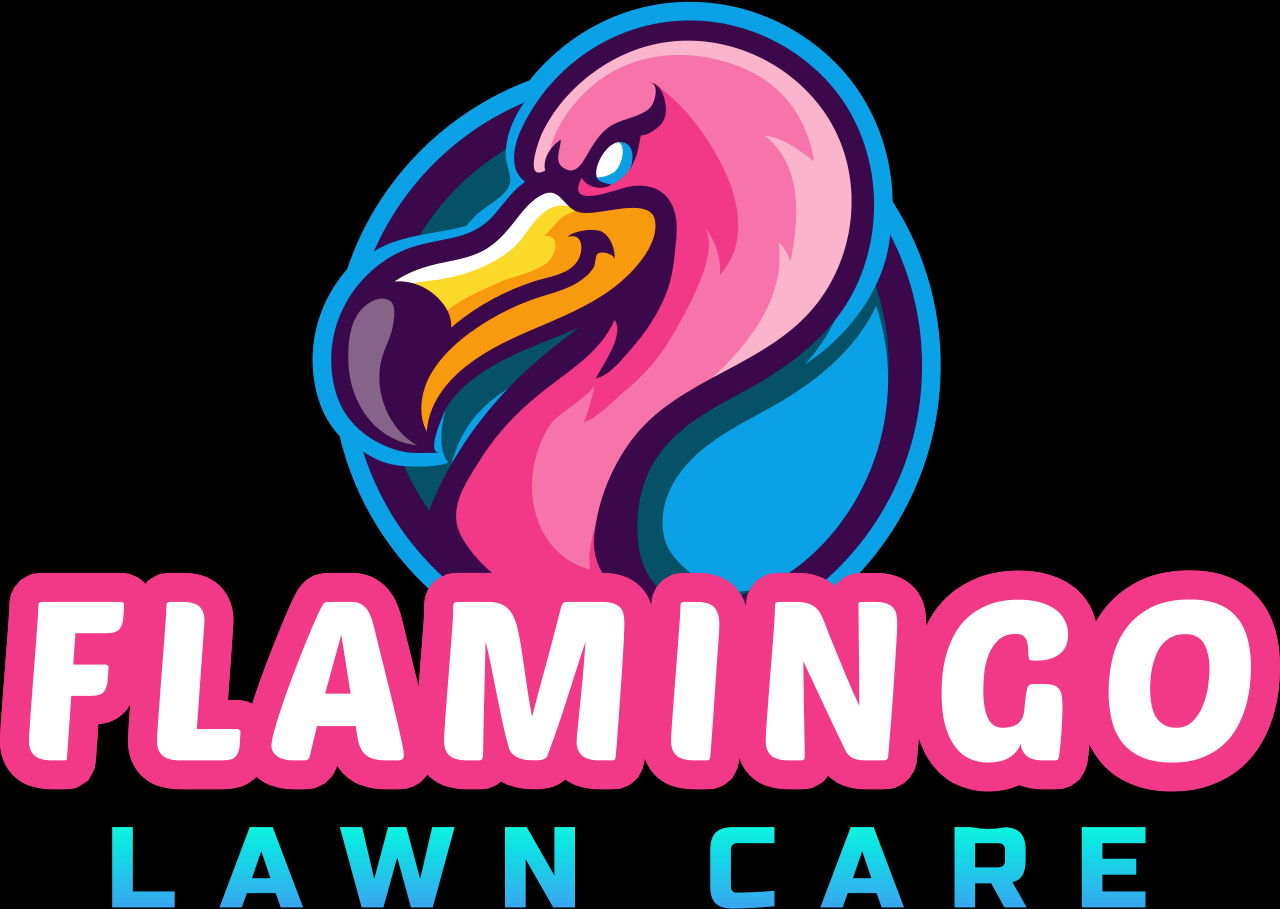 Flamingo Lawn Care's logo