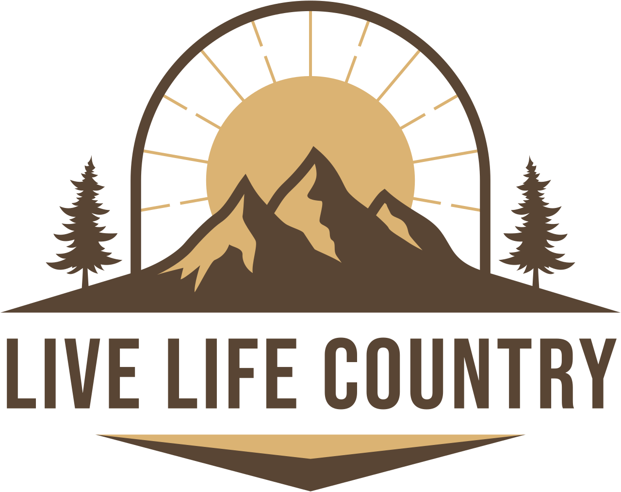 Live Life Country's logo