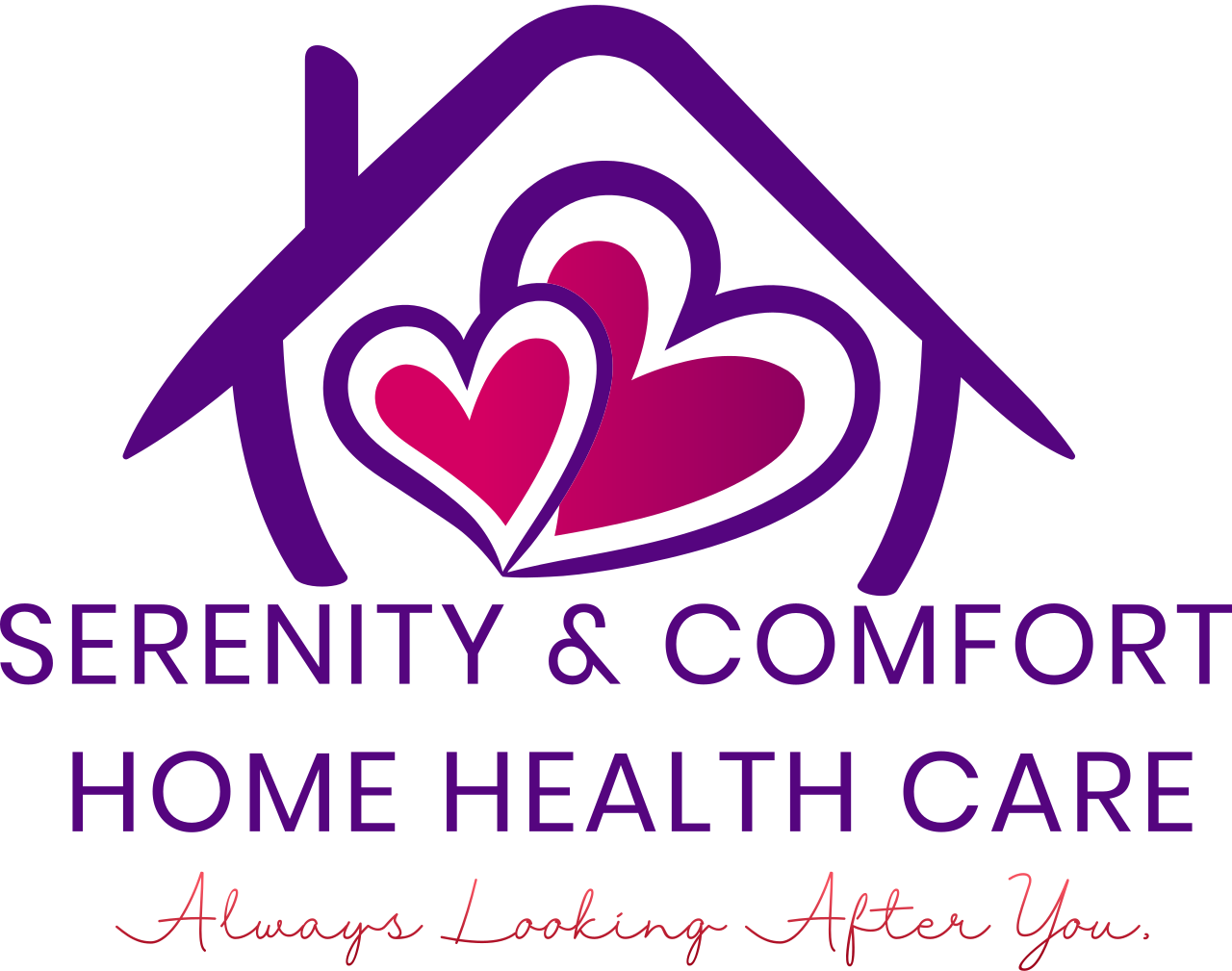 Serenity & Comfort 
Home Health Care's logo