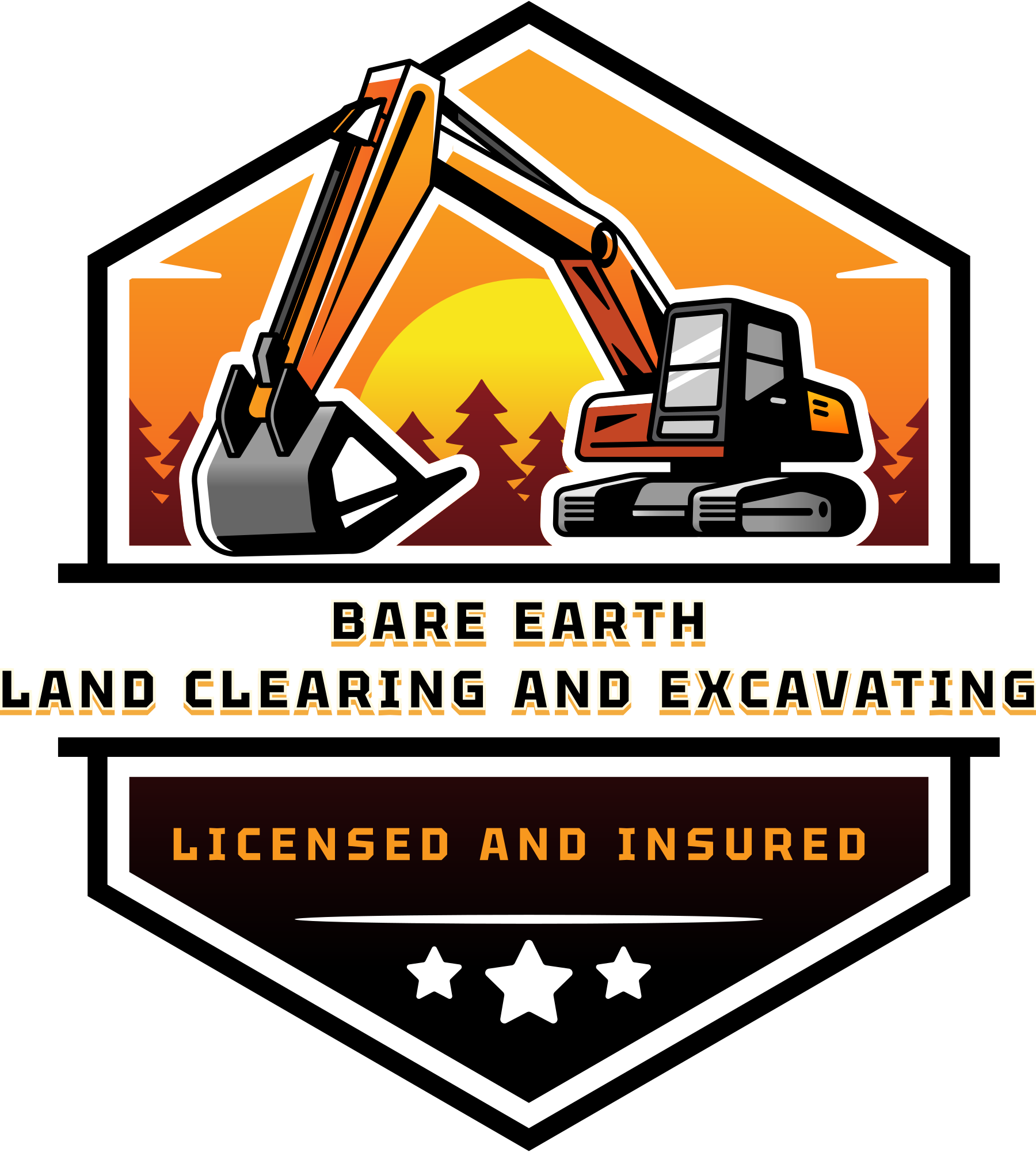 Bare Earth 
Land Clearing and Excavating 's logo