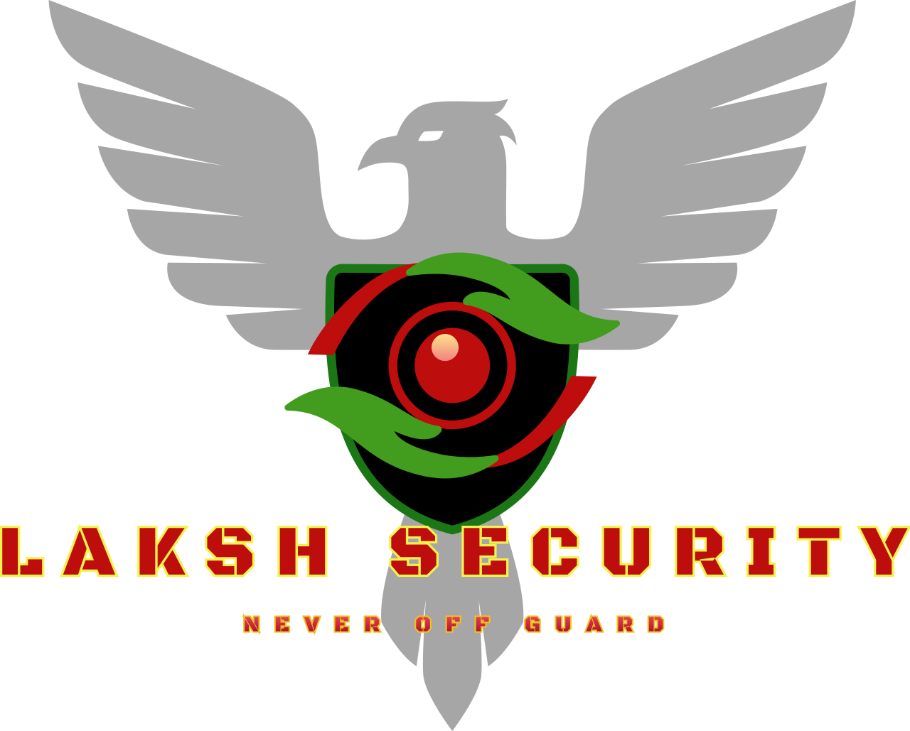 Laksh Security's logo