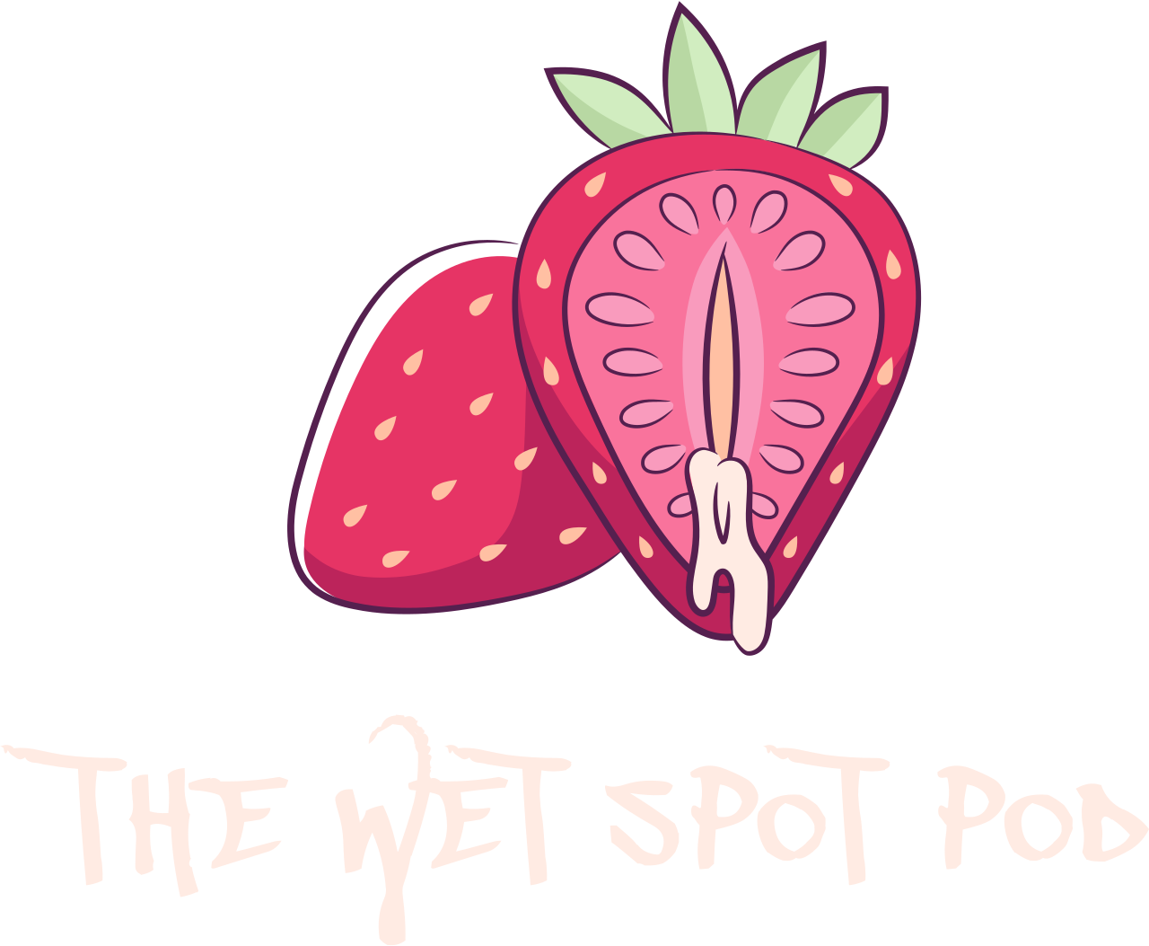 The Wet Spot Pod's logo