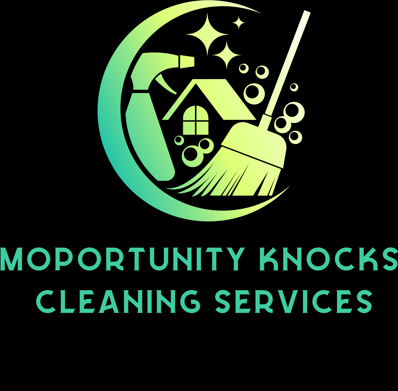 Moportunity Knocks Cleaning Services's logo