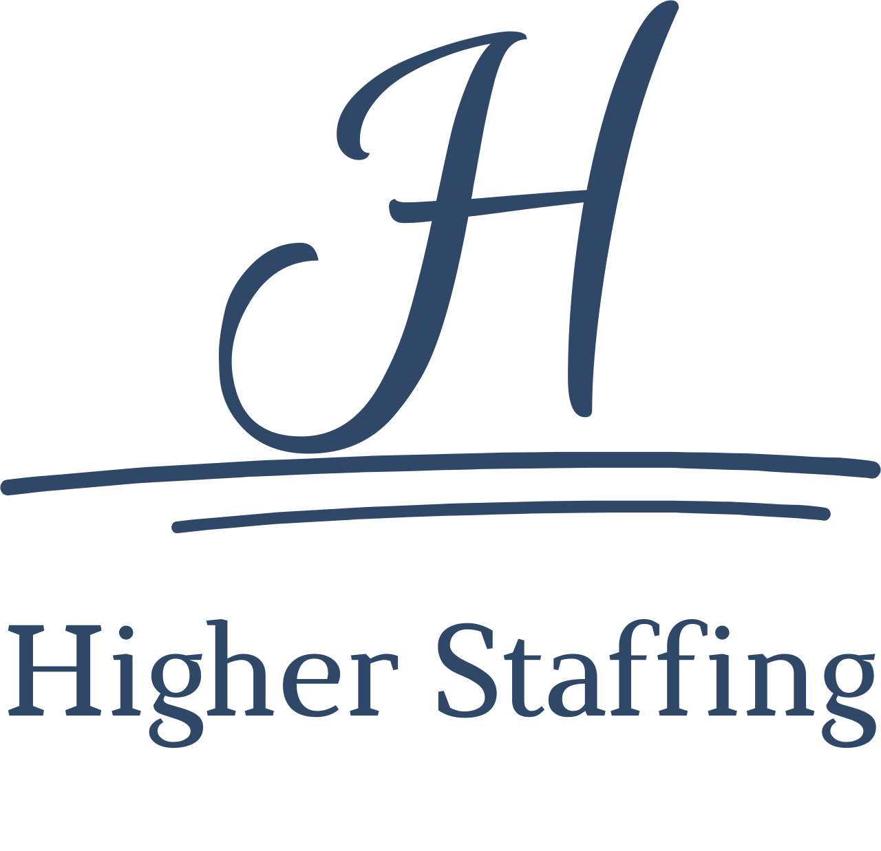 Higher Staffing's web page