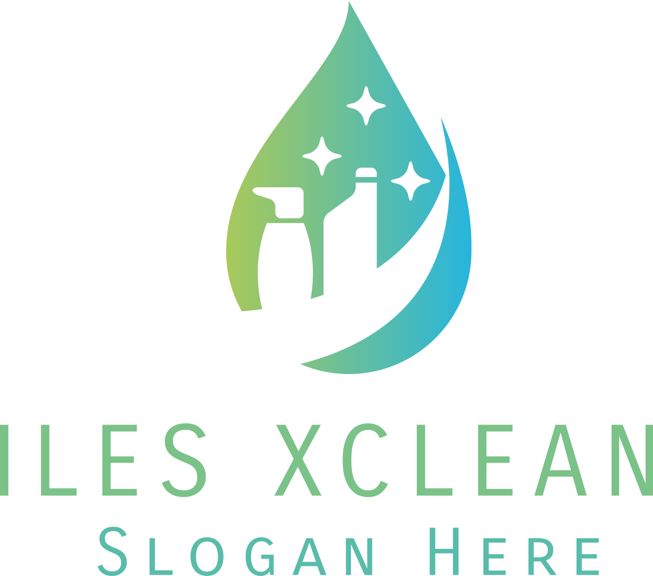 Iles xclean 's logo