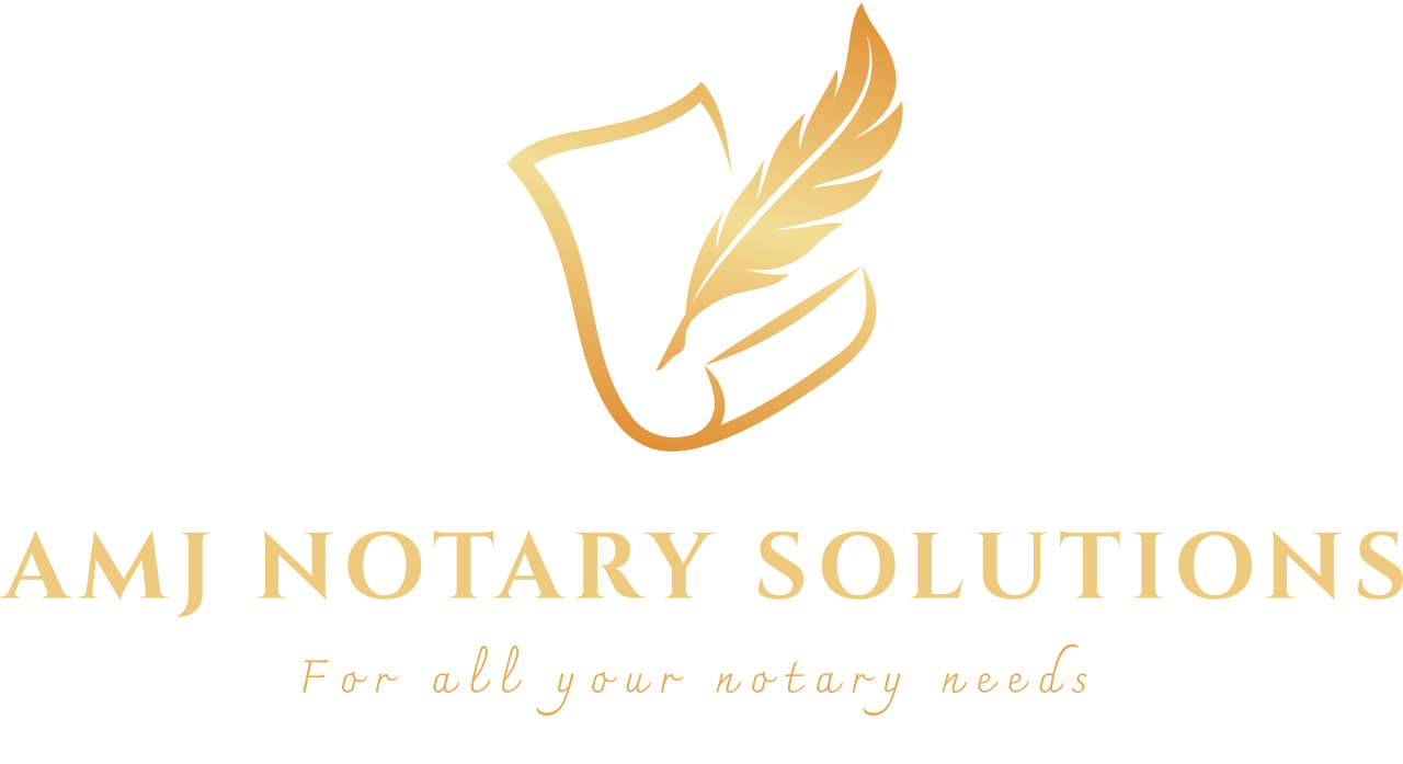 AMJ Notary Solutions's logo