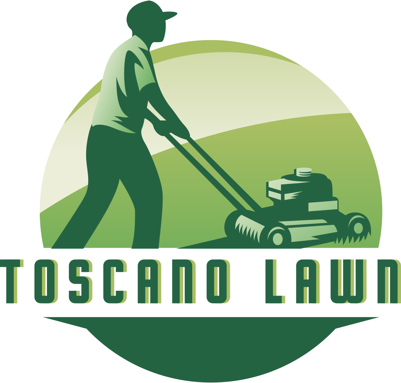 Toscano lawn 's logo