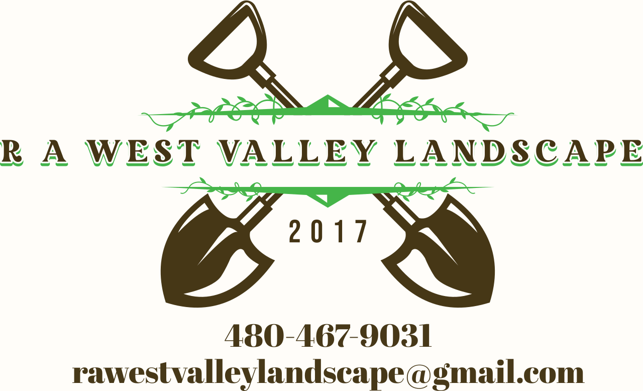 R A west valley landscape 's logo