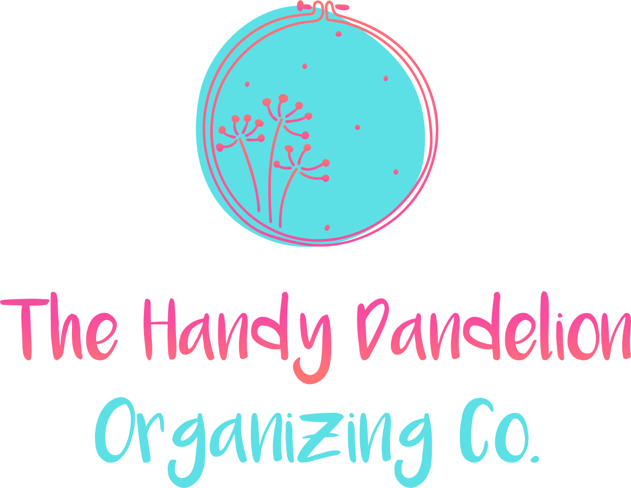 The Handy Dandelion Organizing Co.'s logo