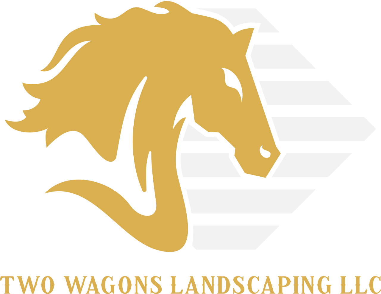 Two wagons Landscaping LLC's logo