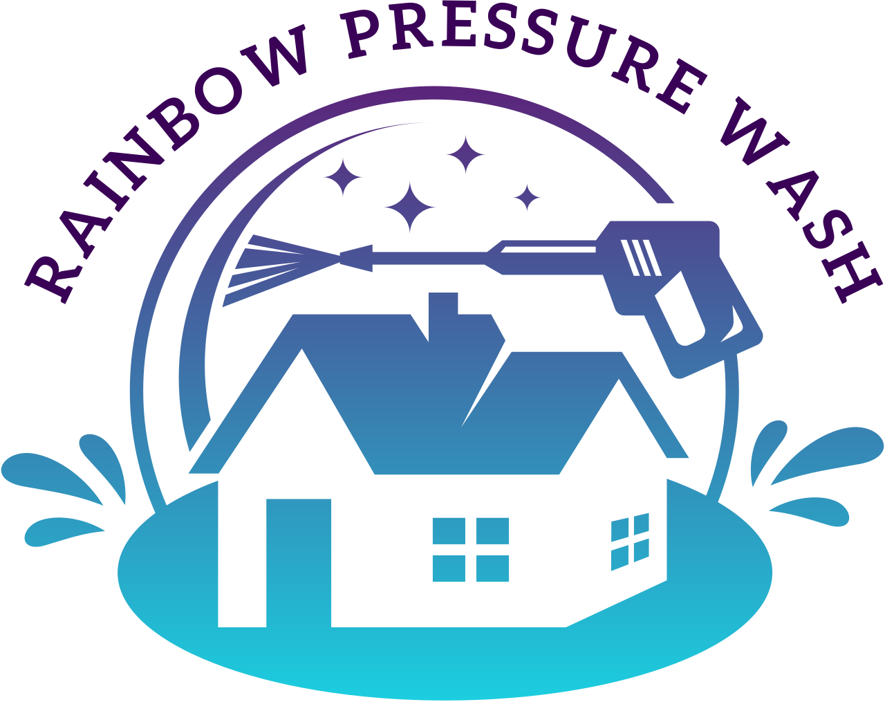 RAINBOW PRESSURE WASH's logo