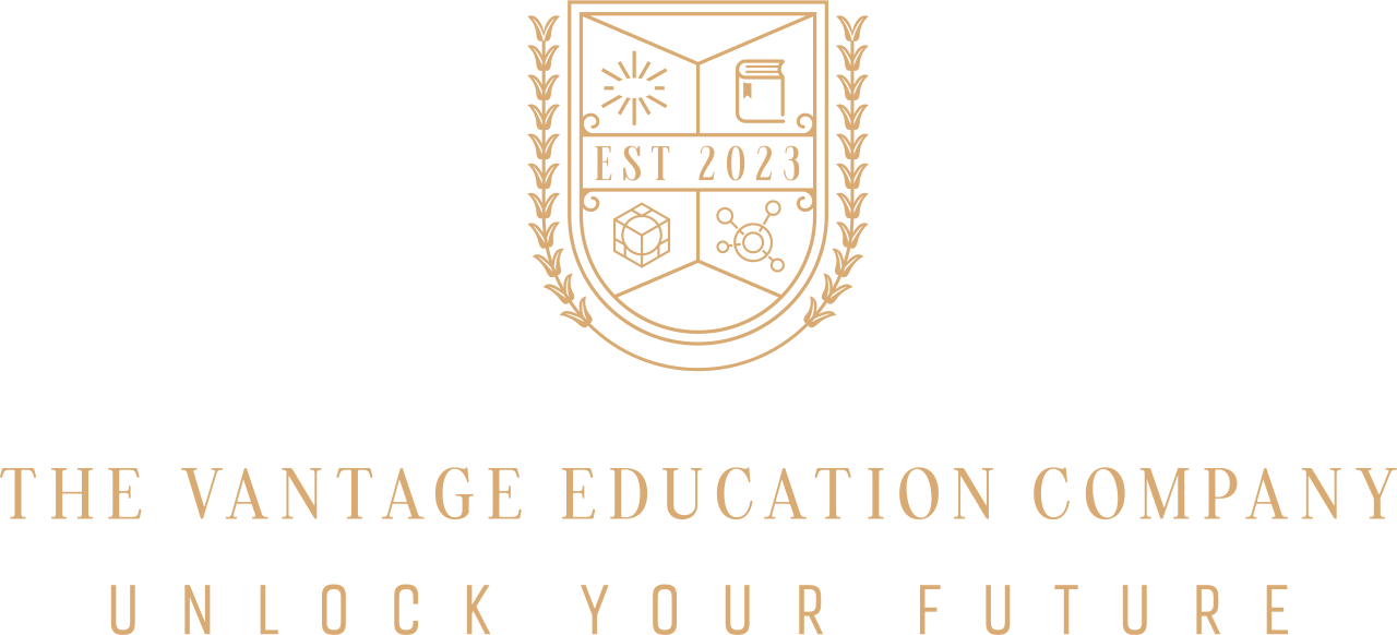 The Vantage Education Company's logo