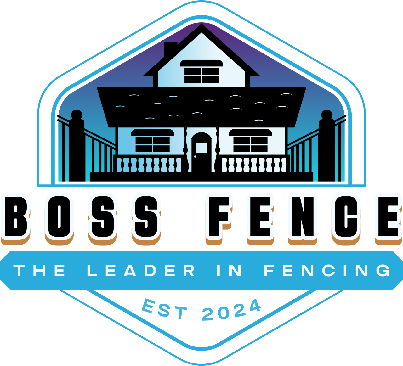 Boss fence's logo