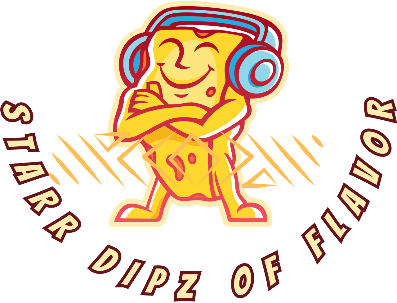 STARR DIPZ OF FLAVOR's logo