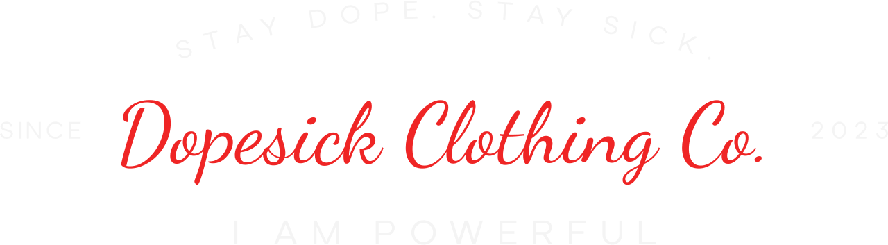 Dopesick Clothing Co.'s web page