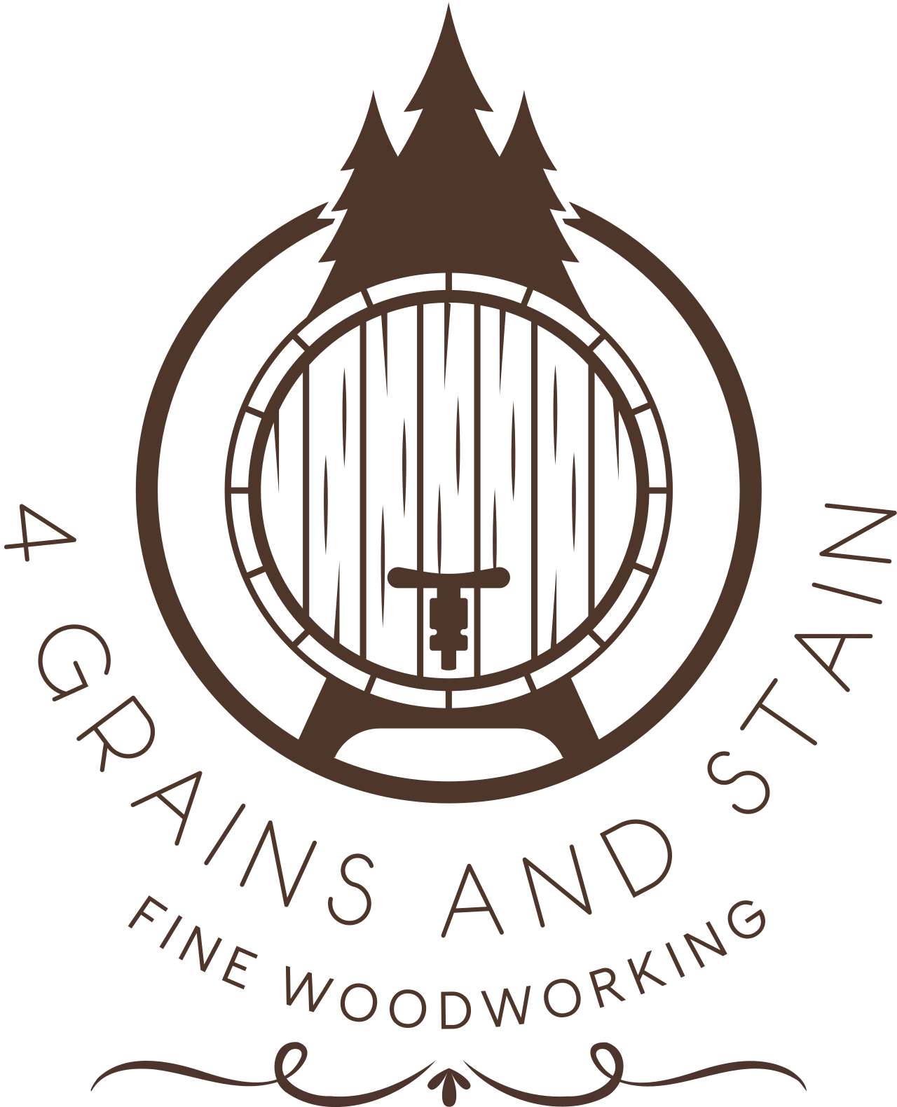 4 Grains and Stain's logo