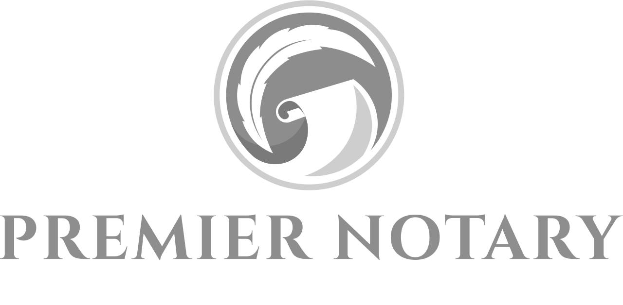 Premier Notary's logo
