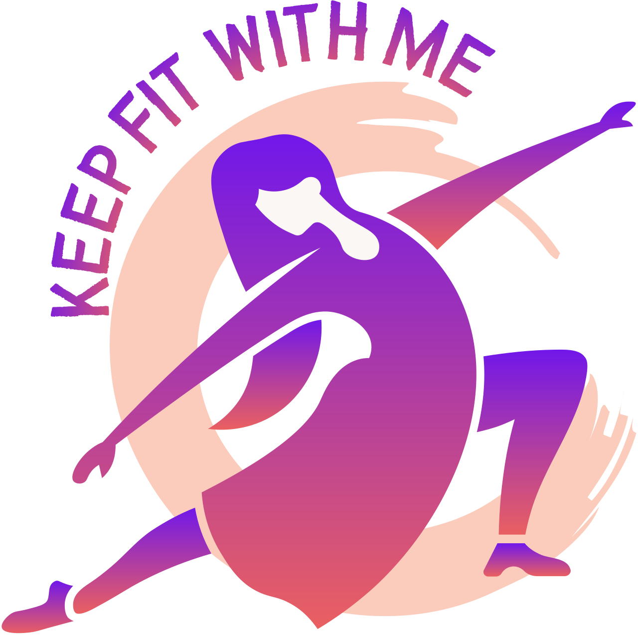 KEEP FIT WITH ME's logo