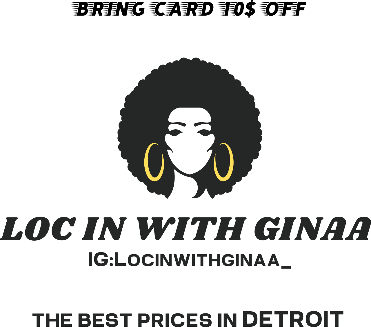 Loc In With Ginaa 's logo