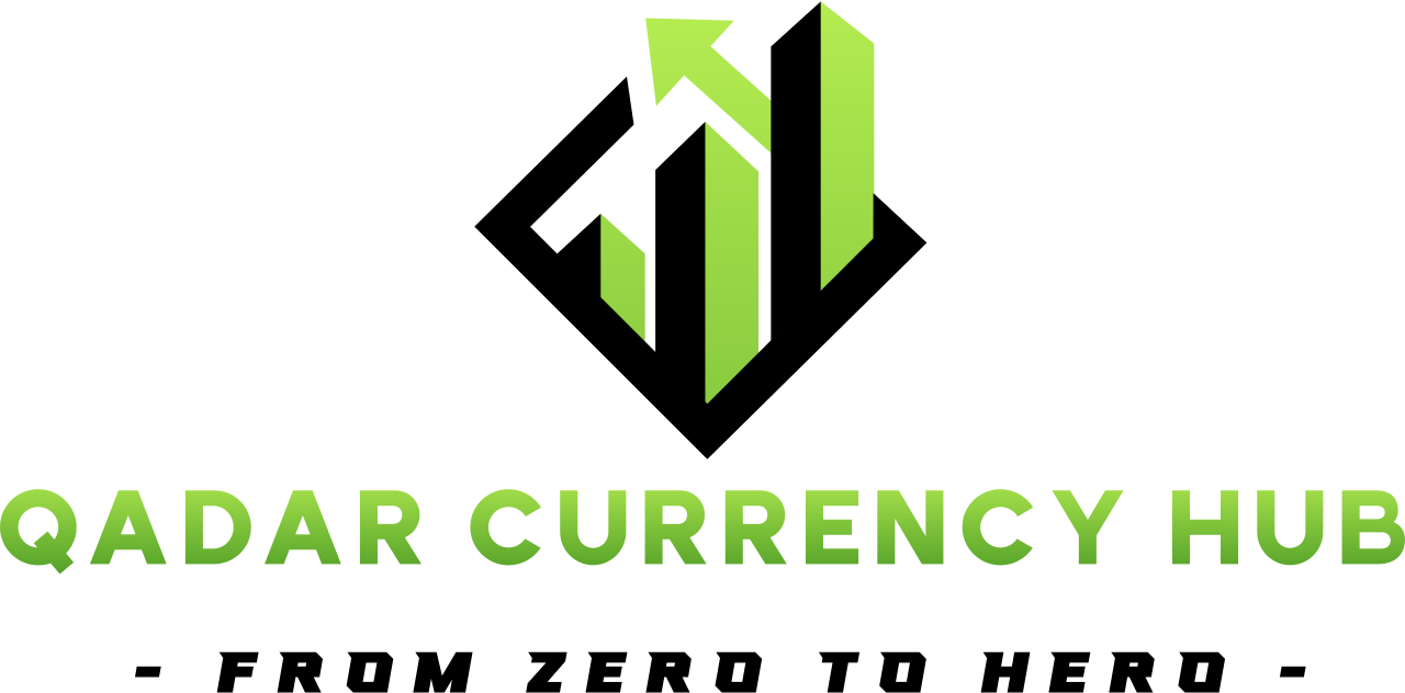 QADAR currency hub's logo