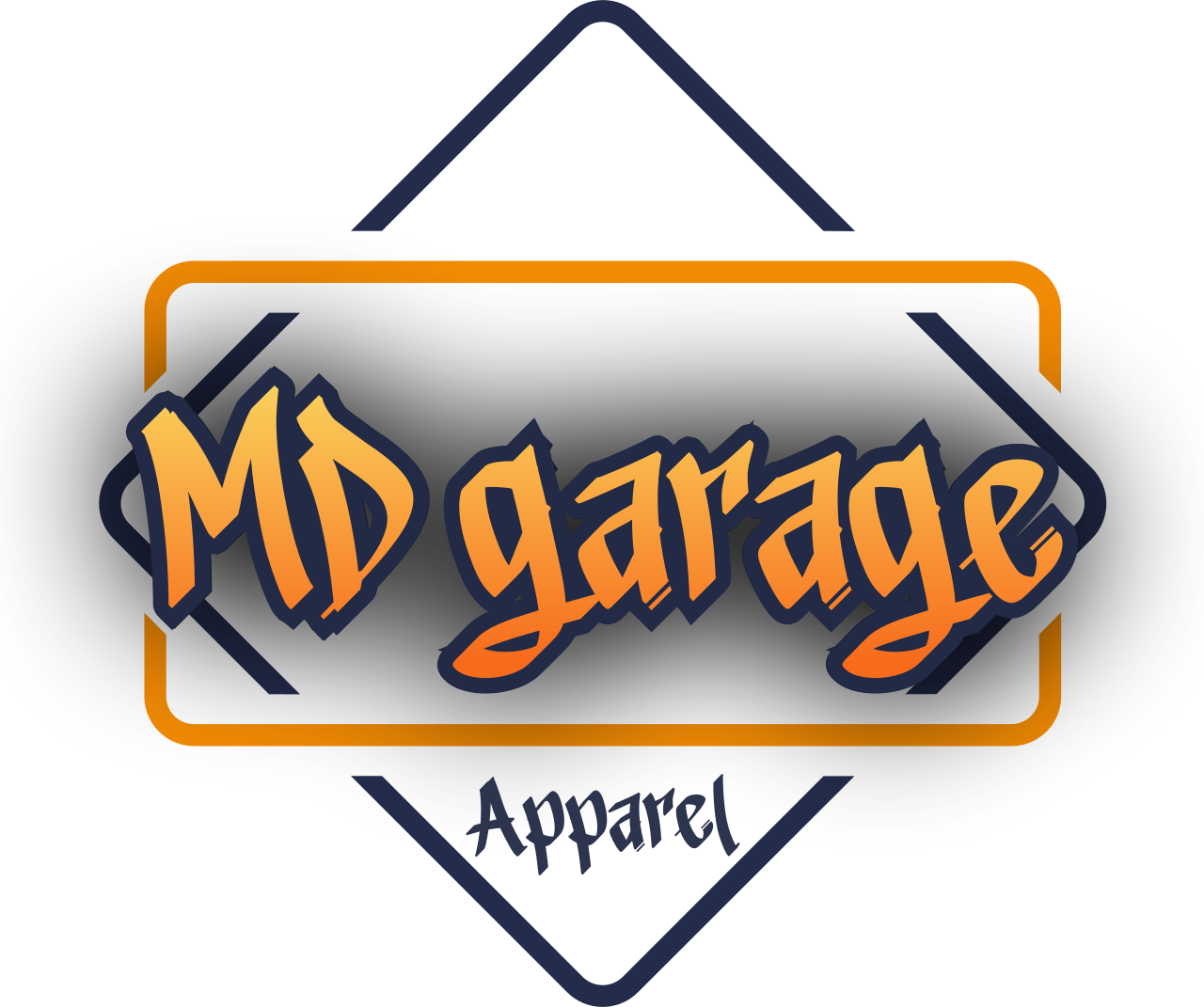 MD garage's logo