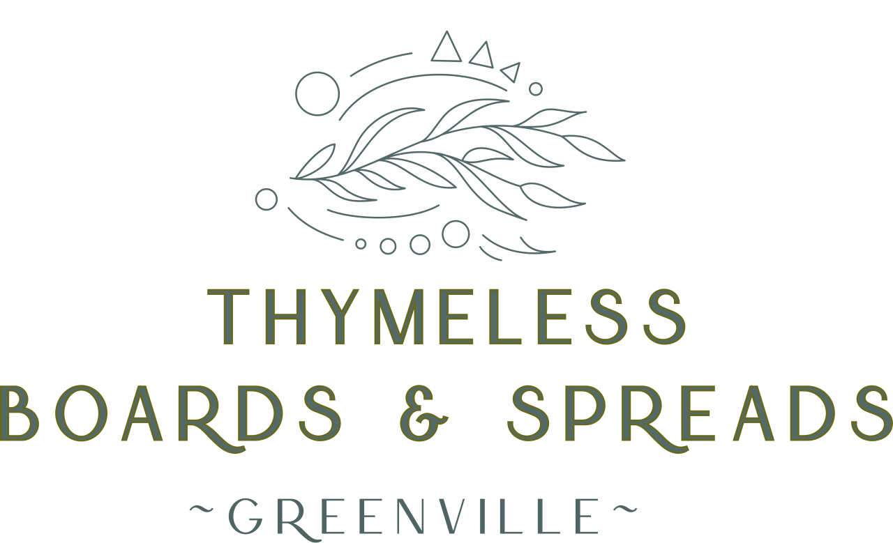 Thymeless Boards & Spreads Greenville's logo