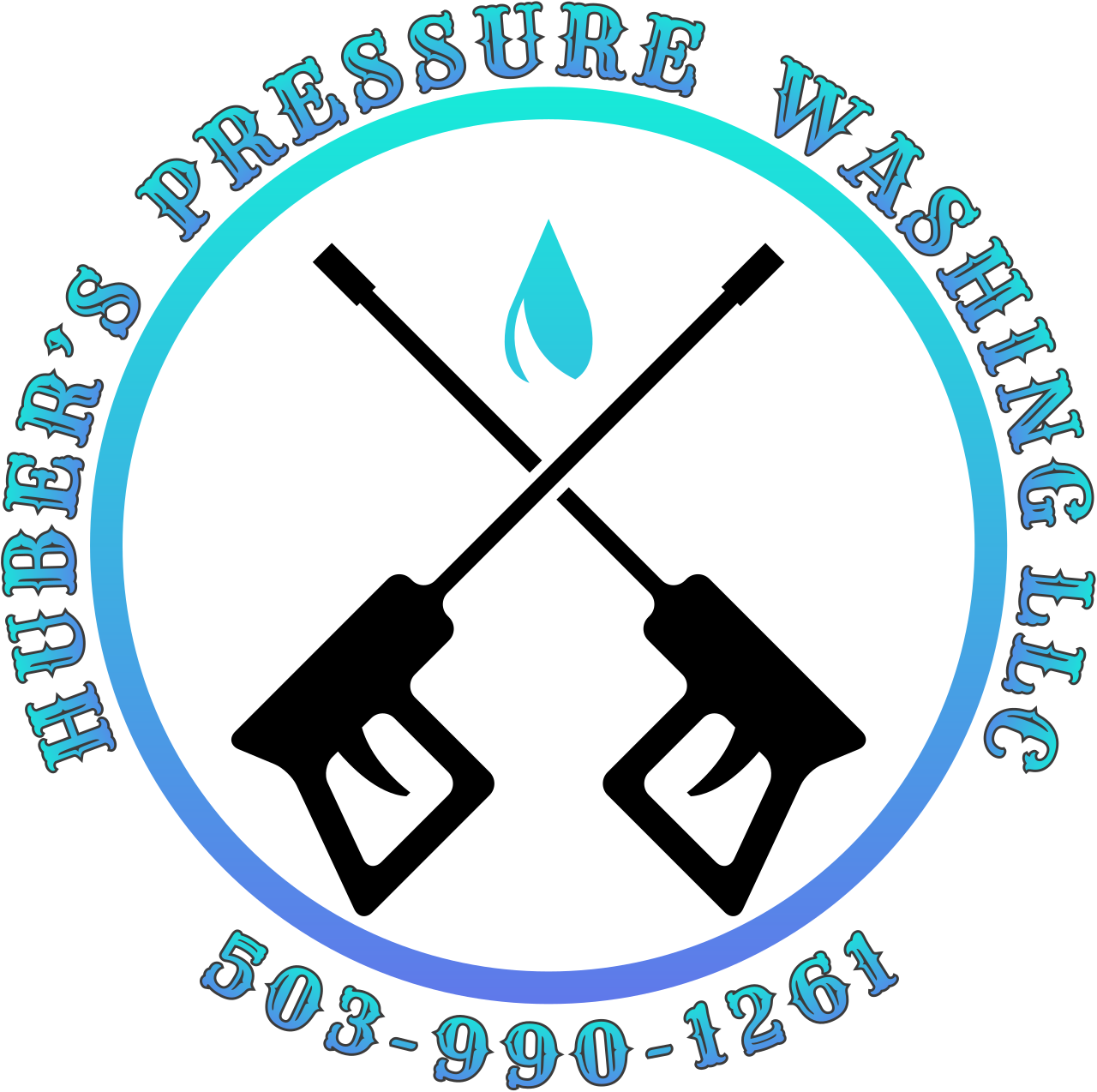 HUBER’S  PRESSURE  WASHING LLC's web page