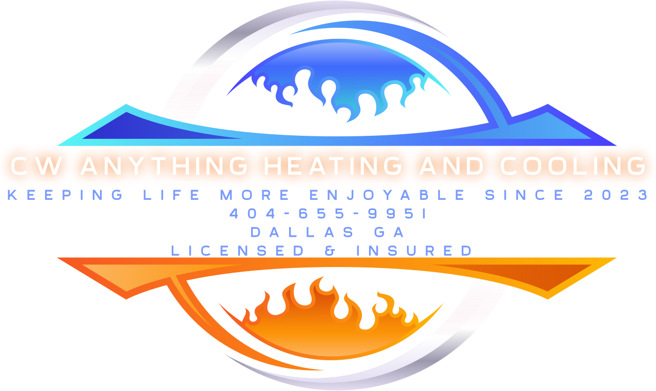 CW anything heating and cooling's logo