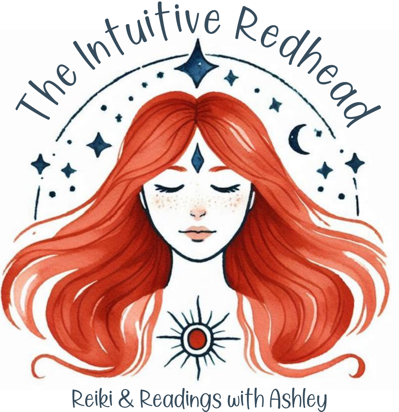 The Intuitive Redhead's logo