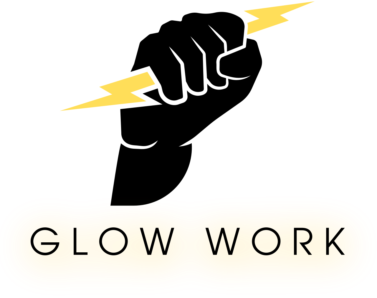 Glow work's logo