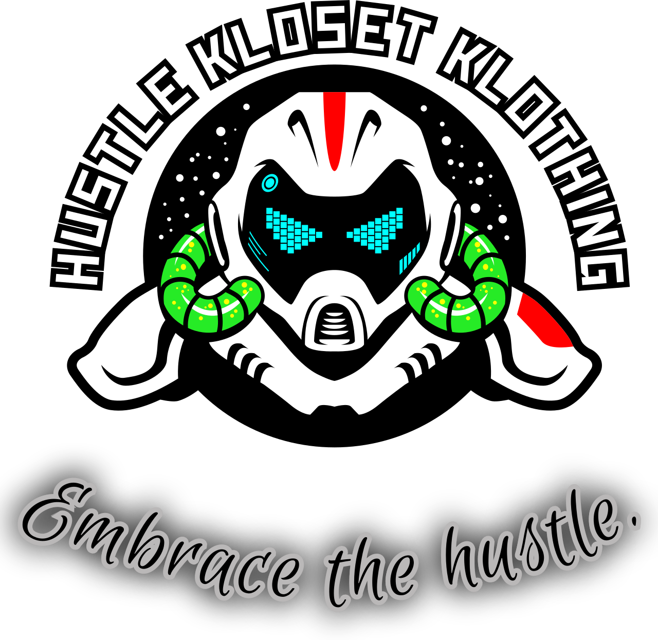 Hustle Kloset Klothing's web page
