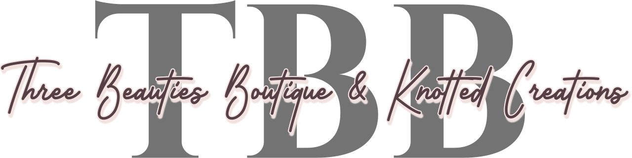 Three Beauties Boutique & Knotted Creations's logo