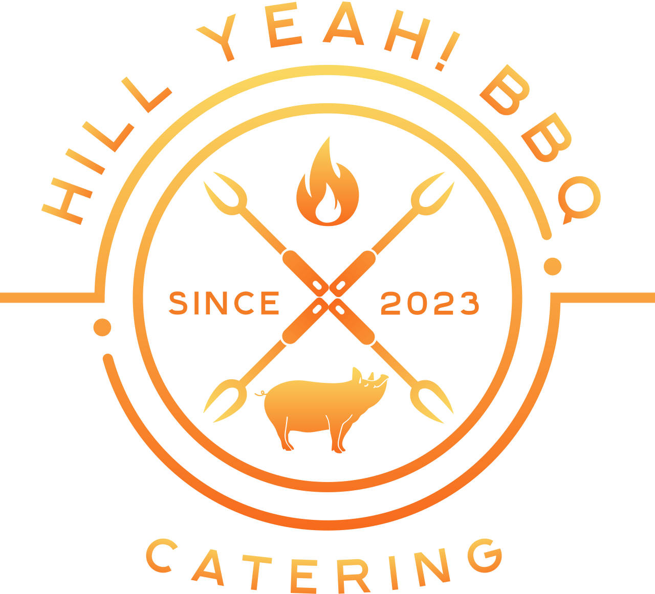 HILL YEAH! BBQ's logo