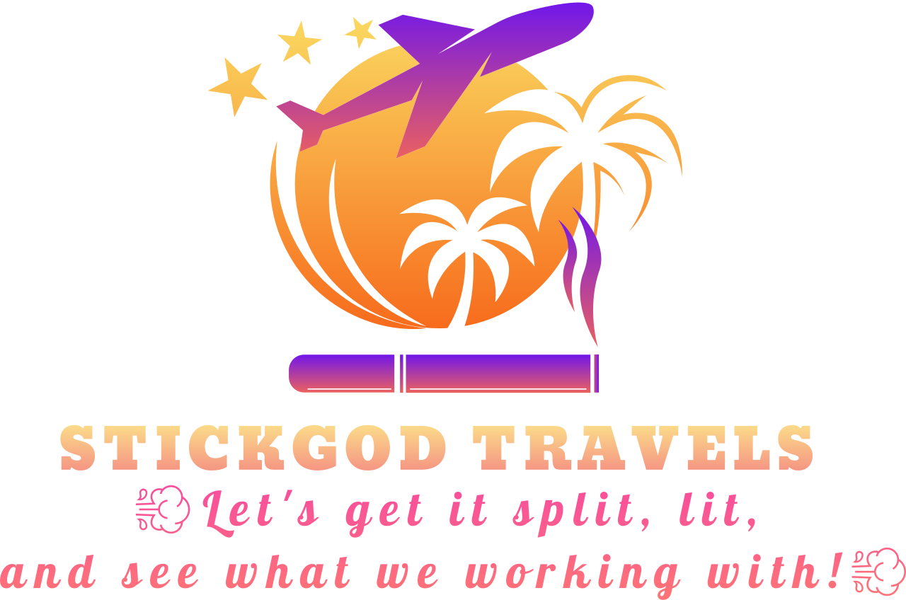 Stickgod travels 's logo