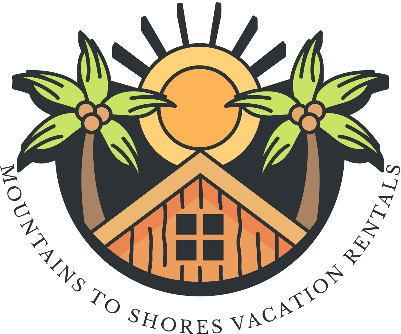 MOUNTAINS TO SHORES VACATION RENTALS's web page