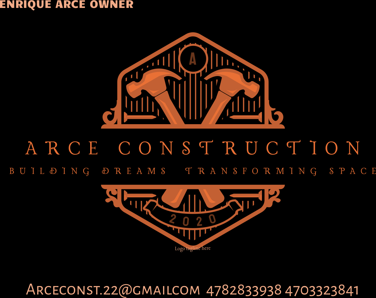 ARCE CONSTRUCTION's logo
