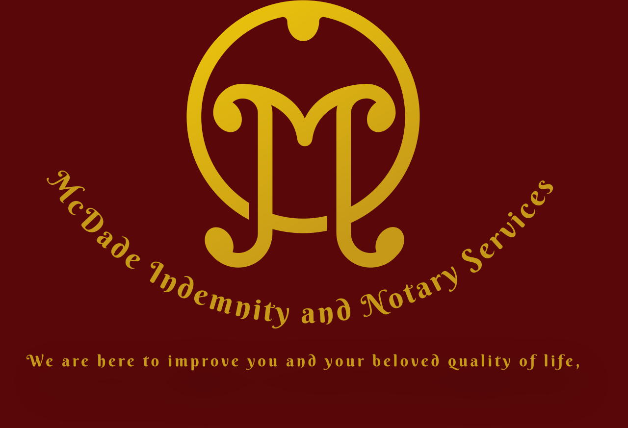 McDade Indemnity and Notary Services 's web page